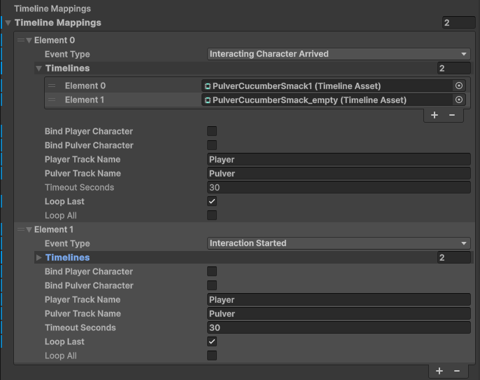 Timeline Mapping Editor