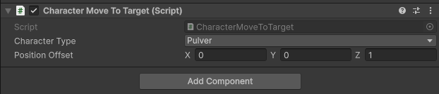 Character Move Target Setup